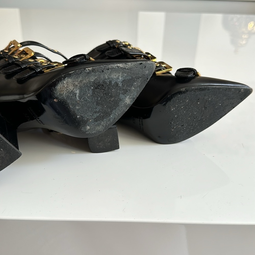 LAURENCE DECADE LEATHER BUCKLE BOOTS 36 1/2​​ - Picture 5 of 5